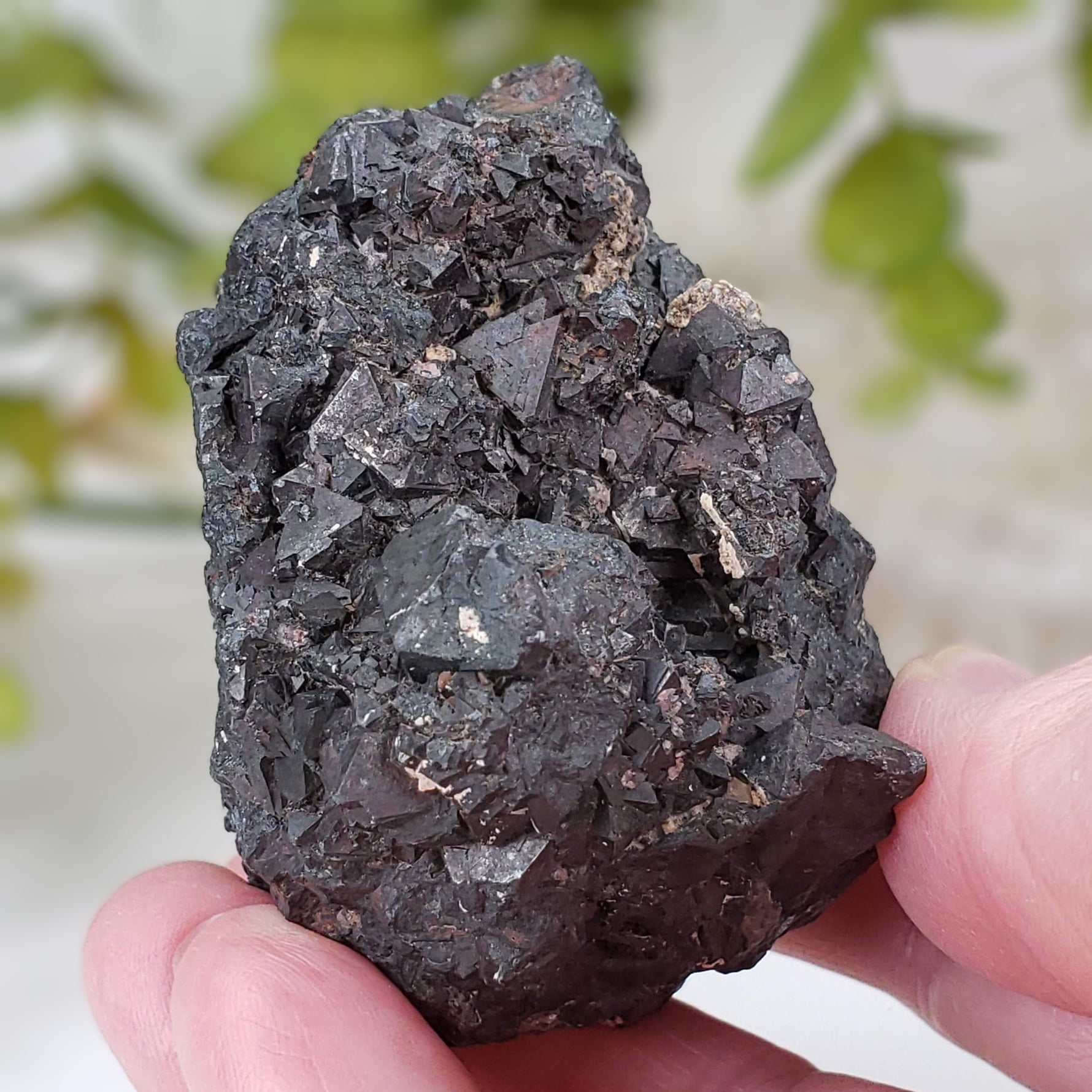  Magnetite Cluster | Crystals Mineral | 427 gr | Cerro de Mercado, Mexico 