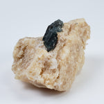   Fluorapatite Crystal on Calcite matrix | 76 gr | Russia 