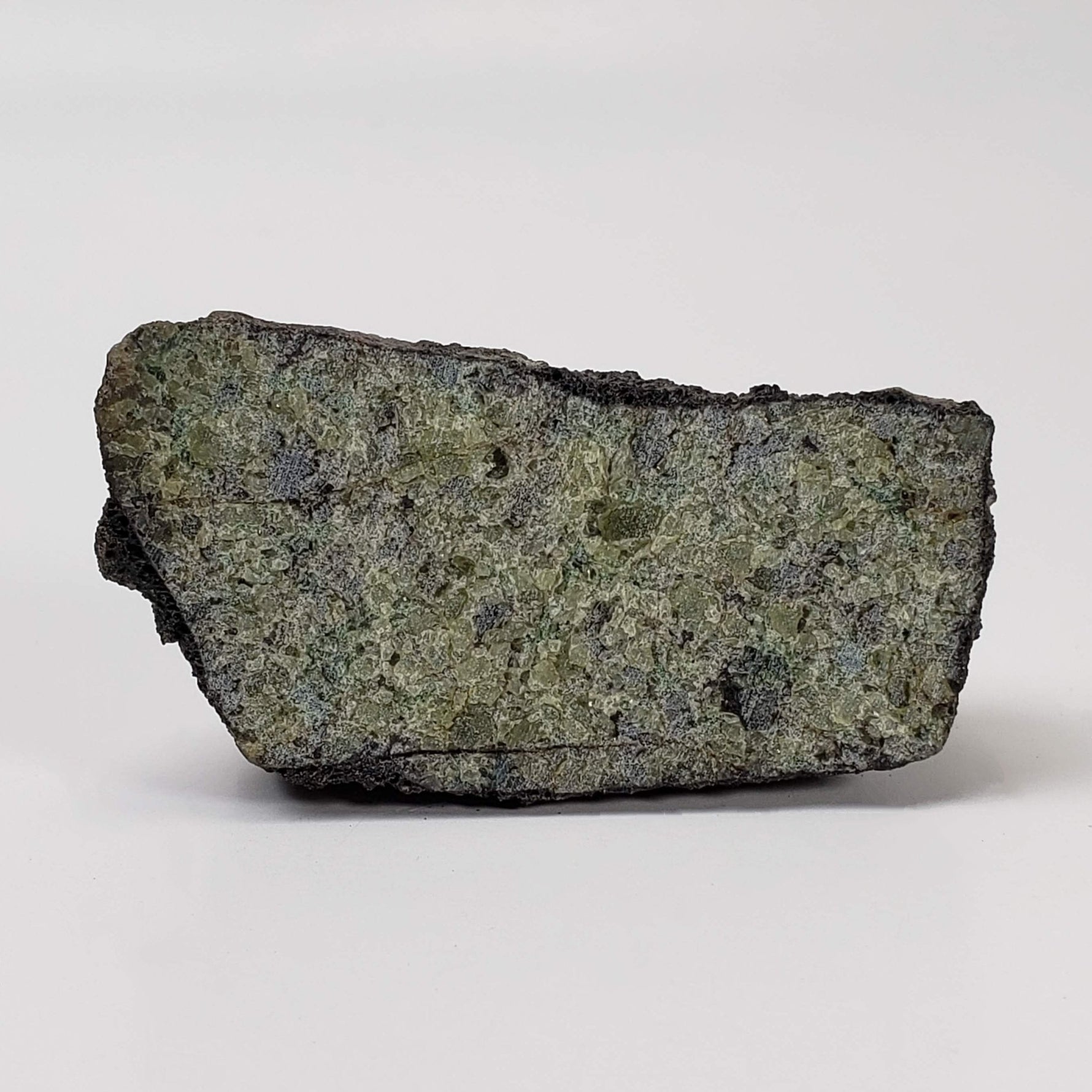 Olivine Volcanic Bomb | Lava Coated Crystal | 60 gr | Mortlake, Victoria, Australia