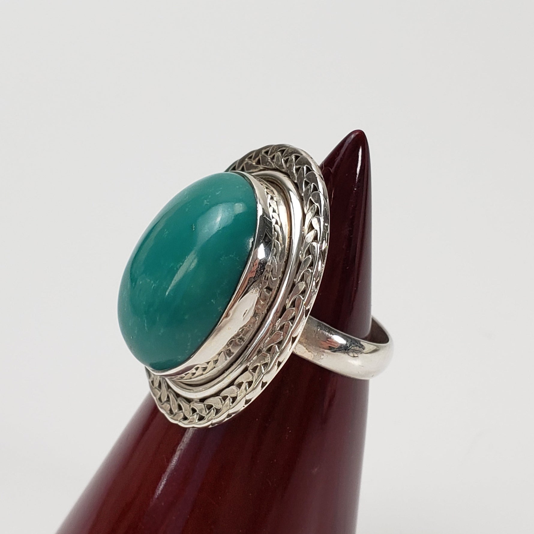  Turquoise Ring | 925 Sterling Silver | Size 7 