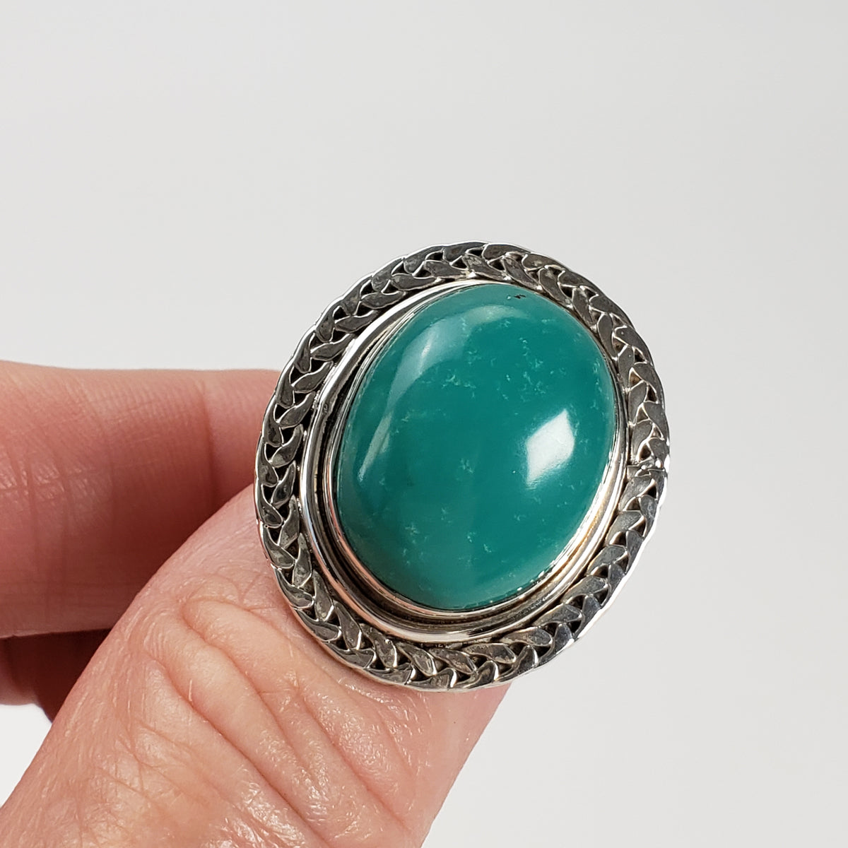  Turquoise Ring | 925 Sterling Silver | Size 7 