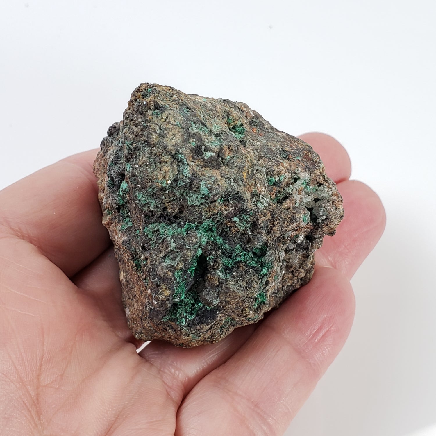 Malachite on Matrix | 149.4 grams | Zacatecas, Mexico