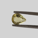   Chrysoberyl | Pear Shape Cut | Yellow | 7.3x5.8mm 1.0ct 