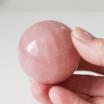  Rose Quartz Sphere 49 mm, 1.9 in 172 Grams 