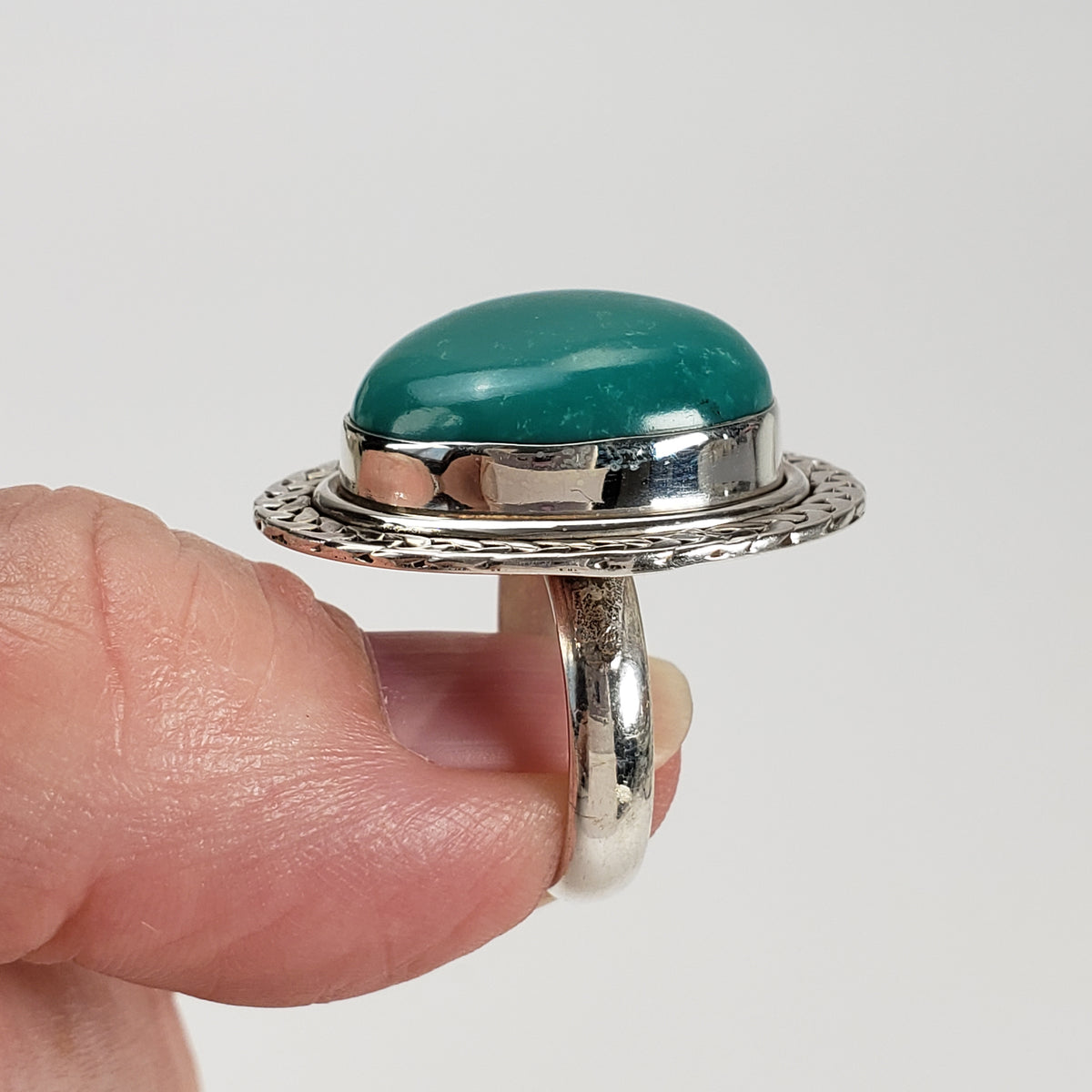  Turquoise Ring | 925 Sterling Silver | Size 7 