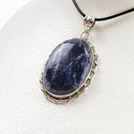  Sodalite Pendant | 925 Sterling Silver 