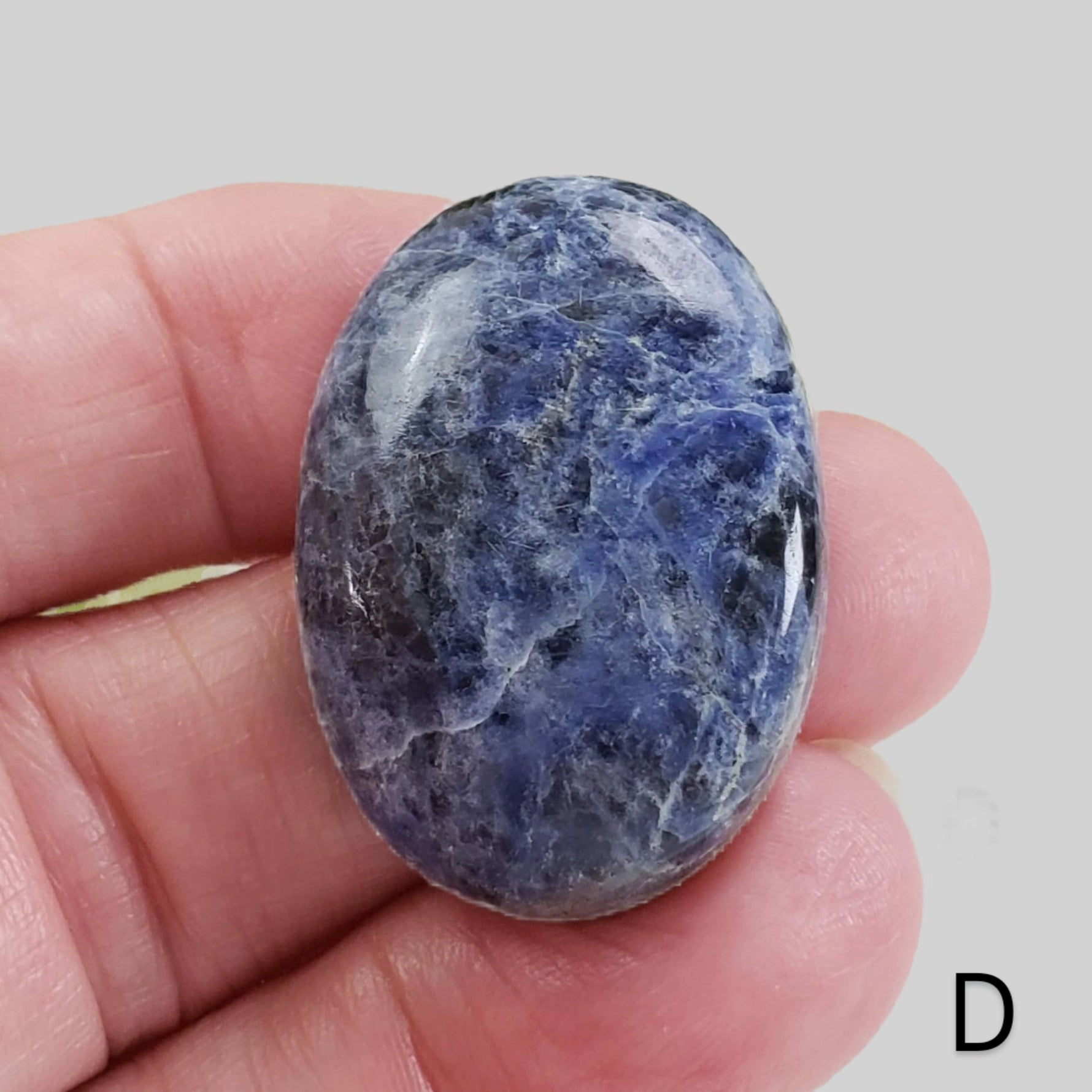  Sodalite | Oval Cabochon | Navy Blue | Various sizes | Africa 