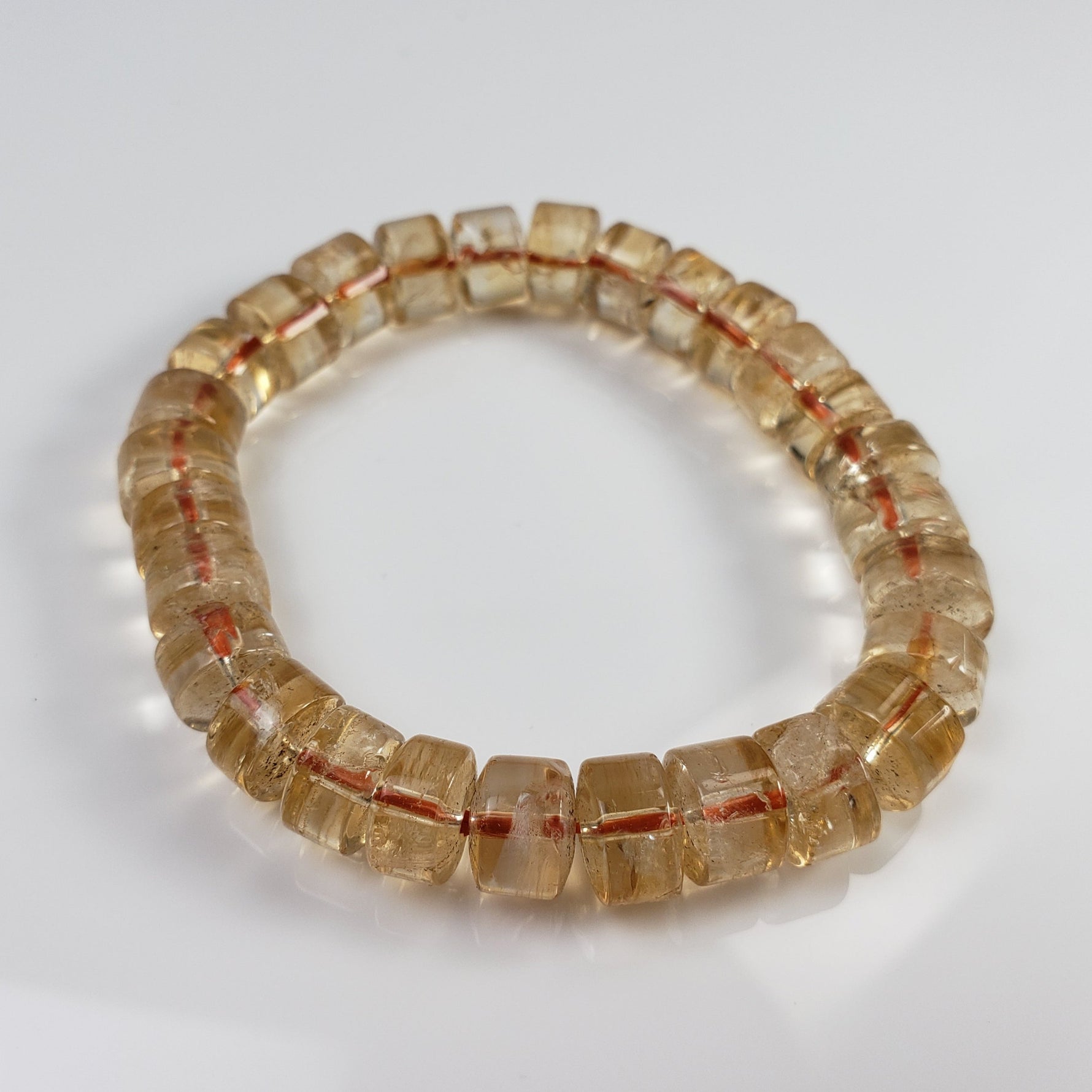  Yellow Quartz Bracelet | Natural Quartz Beads | China 