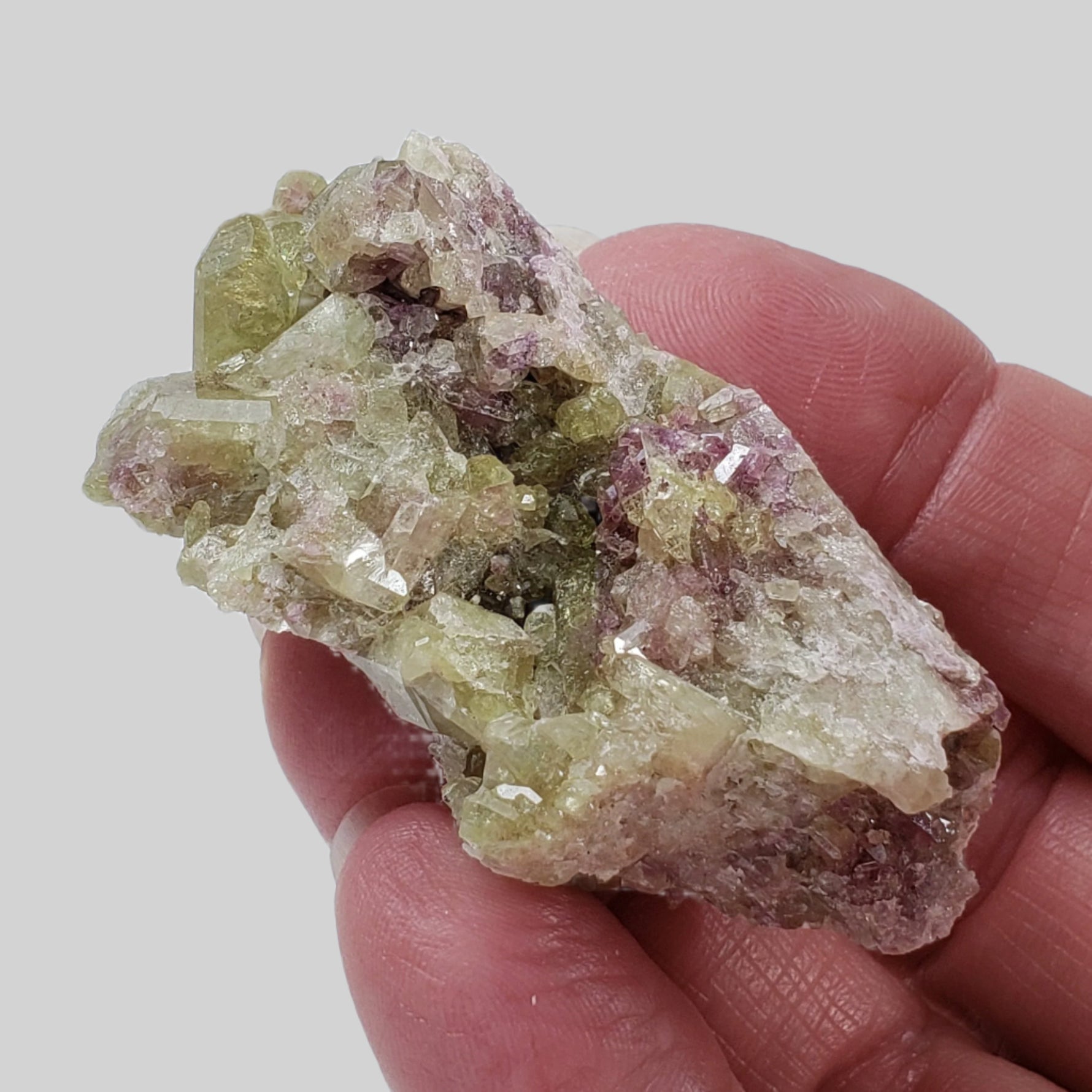 Green Vesuvianite Crystal | Large 41 Gr | Closed Jeffrey Mine | Asbestos, Quebec