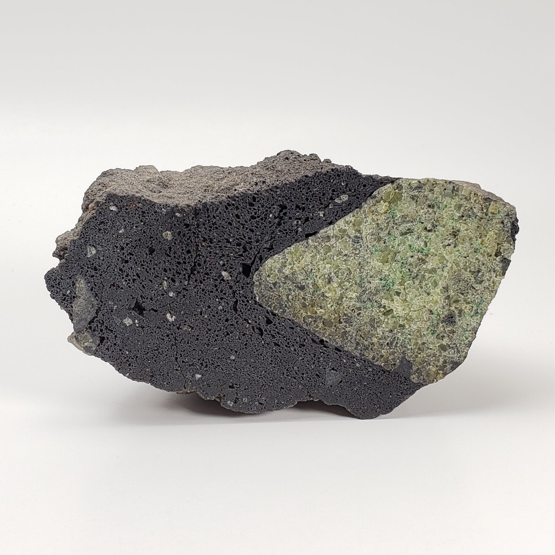 Olivine Volcanic Bomb | Lava Coated Crystal | 293.8 gr | Mt Shadwell, Australia