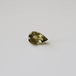  Sapphire | Unheated Mogok | Pear Shape Cut | Lime Green | 6.6x4.5mm 0.78ct | Myanmar 