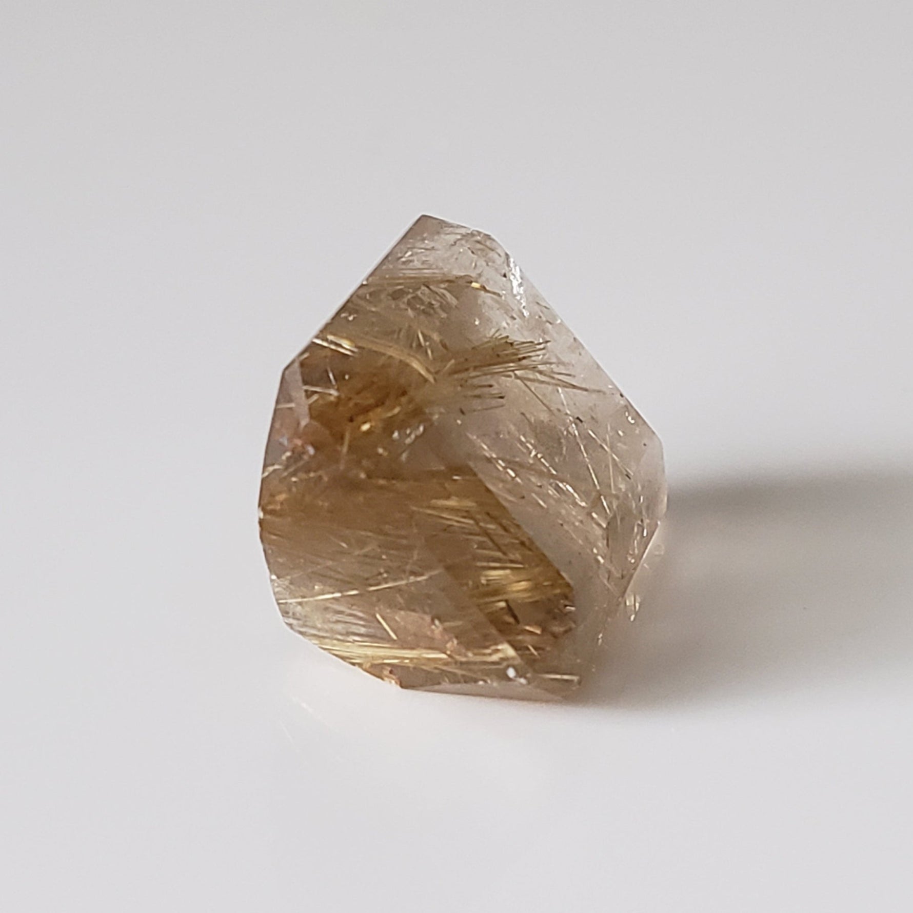  Rutilated Quartz | Octagon Cut | 20x14.8mm 23.7ct | Brazil 