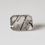  Tourmalinated Quartz | Octagon Cut | 16.8x12.6mm 13.5ct | Brazil 