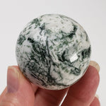 Sphère d'agate d'arbre | 48 mm, 1,9 pouces | 145 grammes