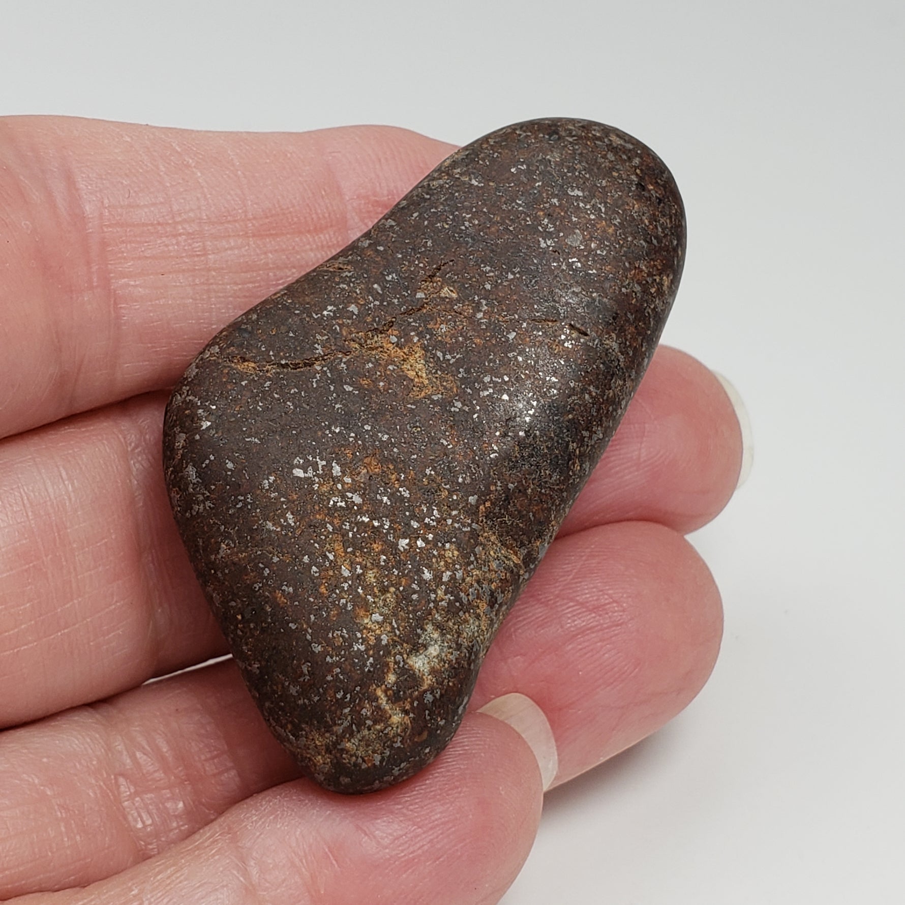 Northwest Africa NWA Meteorite | 40.8 Grams | Individual | Tumbled Meteorite | Sahara