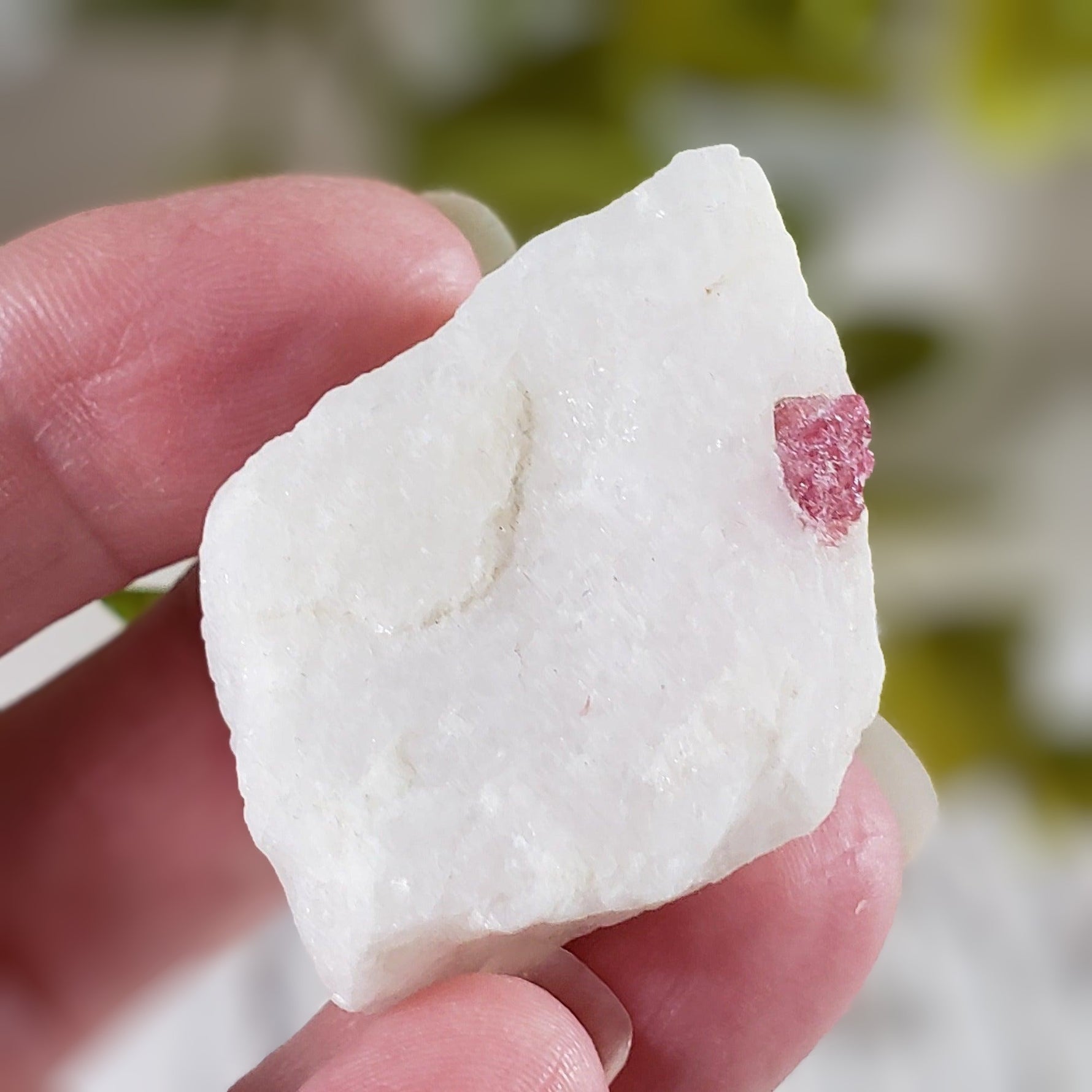 Spinel Crystal in Marble Host | Red Spinel | 35.8 gr, 179 ct | Mogok, Myanmar