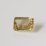 Apatite | Octagon Cut | Lemon Yellow | 11x8.3mm 5.0ct