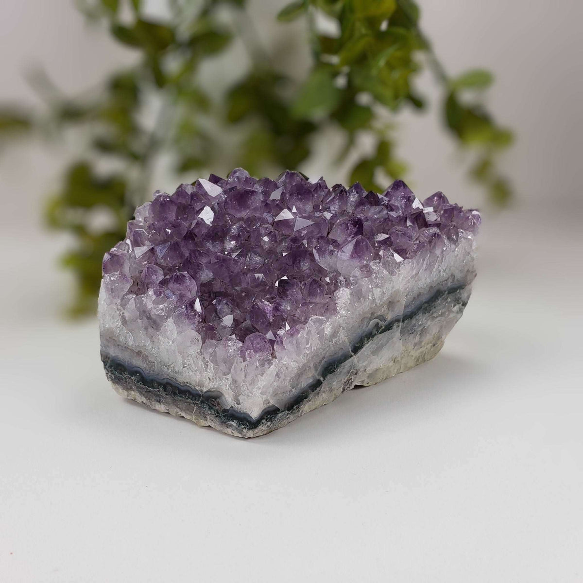  Amethyst Crystal Cluster 1.4 KG Brazil 