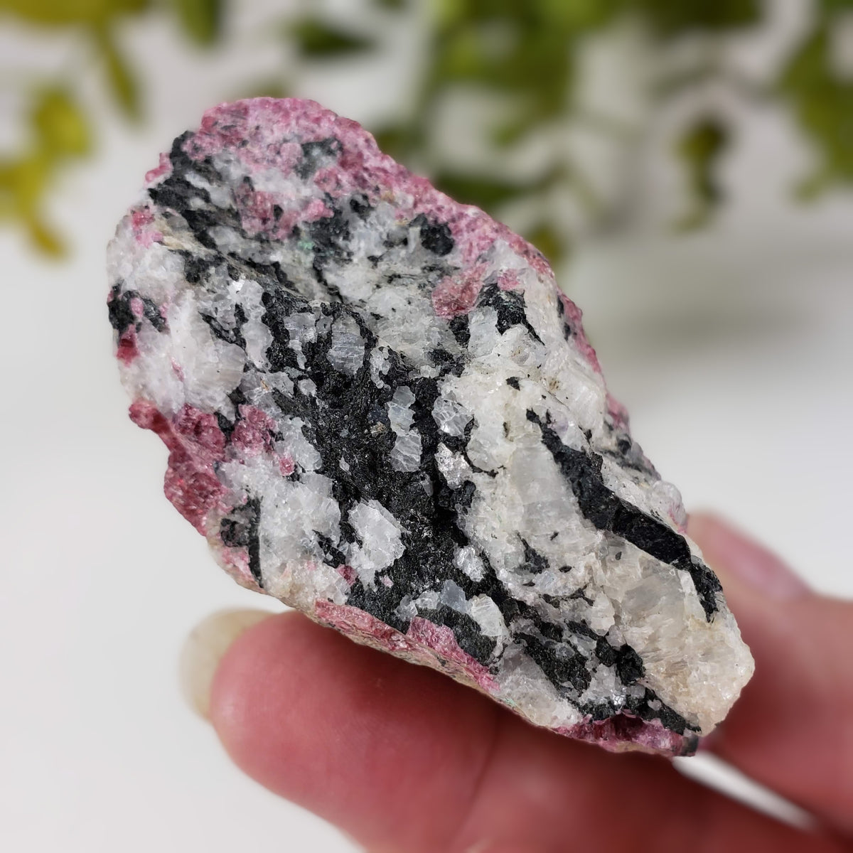  Eudialyte | Fluorescent under UV light | 150 grams | Mont Saint Hilaire, Quebec 