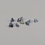  Tanzanite | 10 Piece Tanzanite Parcel | Trilliant Cut | 1.11tcw 