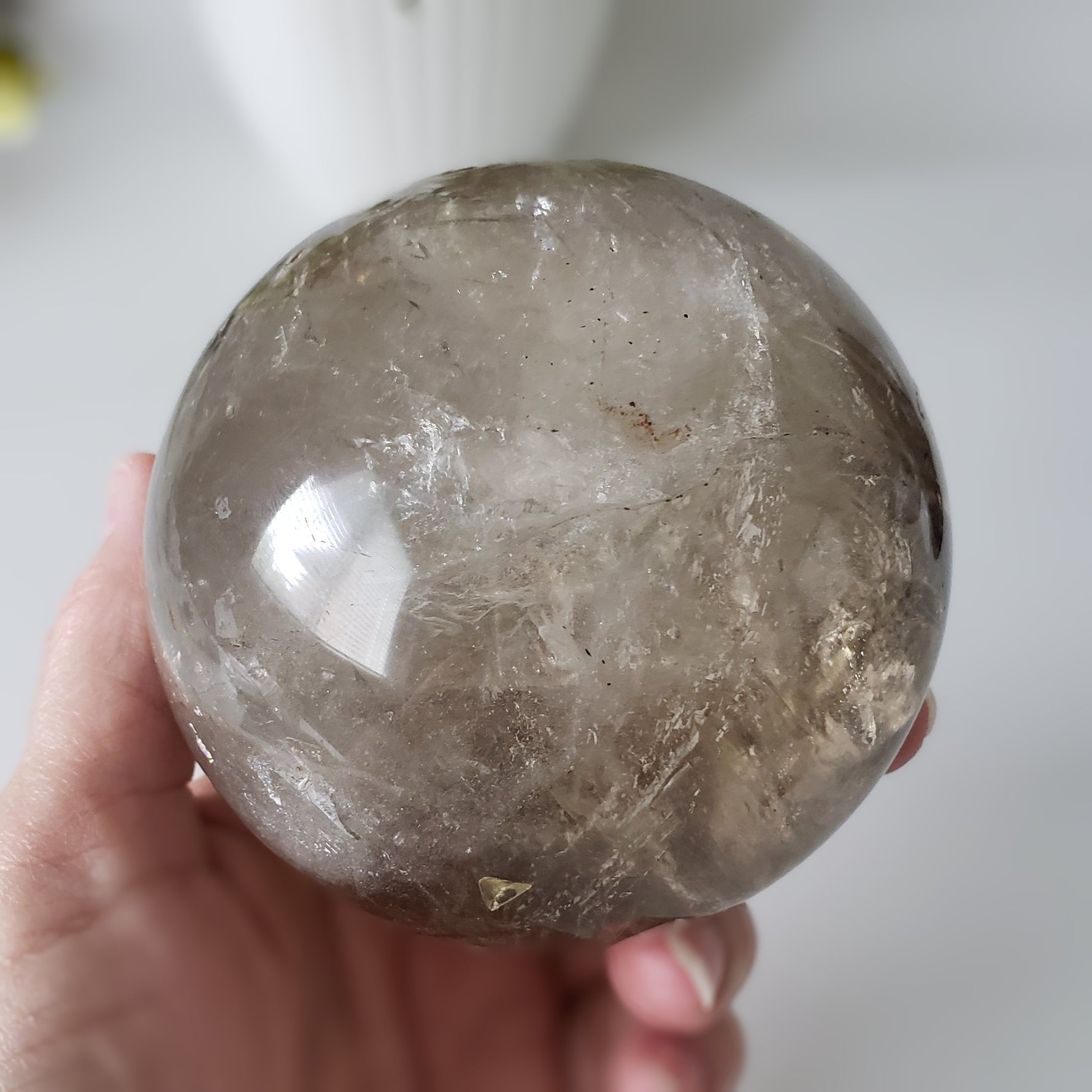 Smoky Quartz Sphere | 101 mm 4 inches | 1270 Grams | Brazil