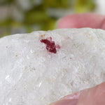  Red Spinel Crystal in Marble Host 172.2 gr, 860.9 ct from Mogok, Myanmar 