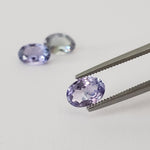  Loose Tanzanite | 3 Piece Gemstone Lot | Oval Cut | 1.7tcw 