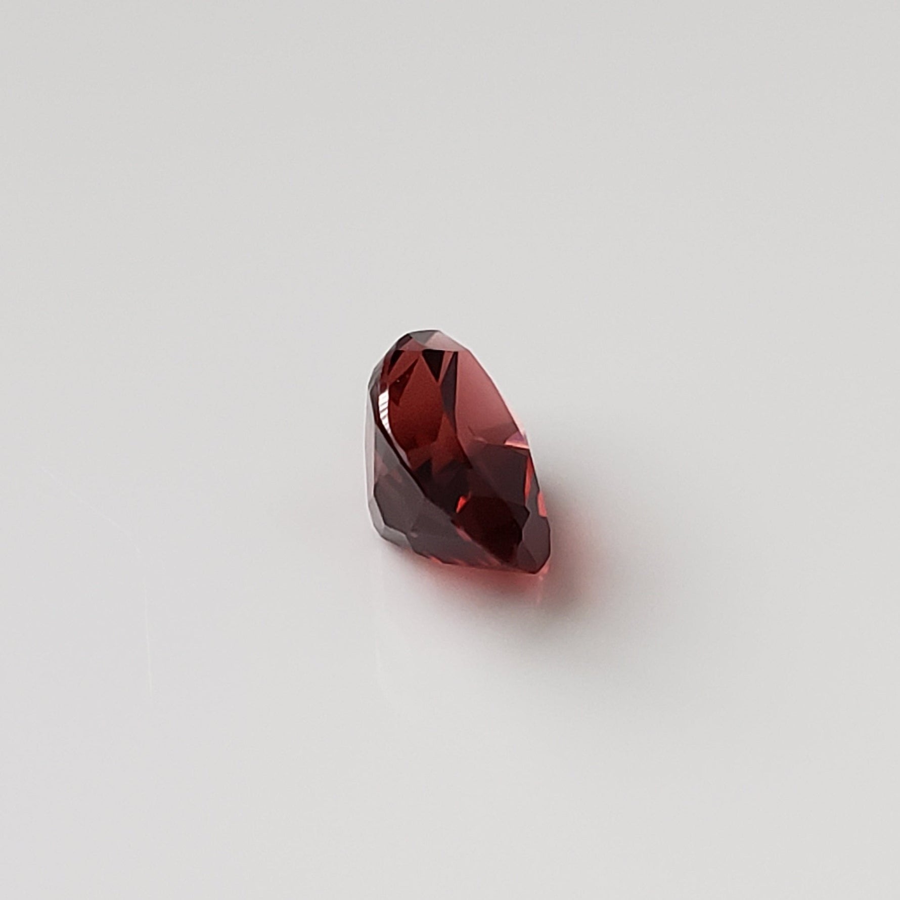   Mozambique Garnet | Pear Shape Cut | Orange Red | 8x5mm 1.1ct 