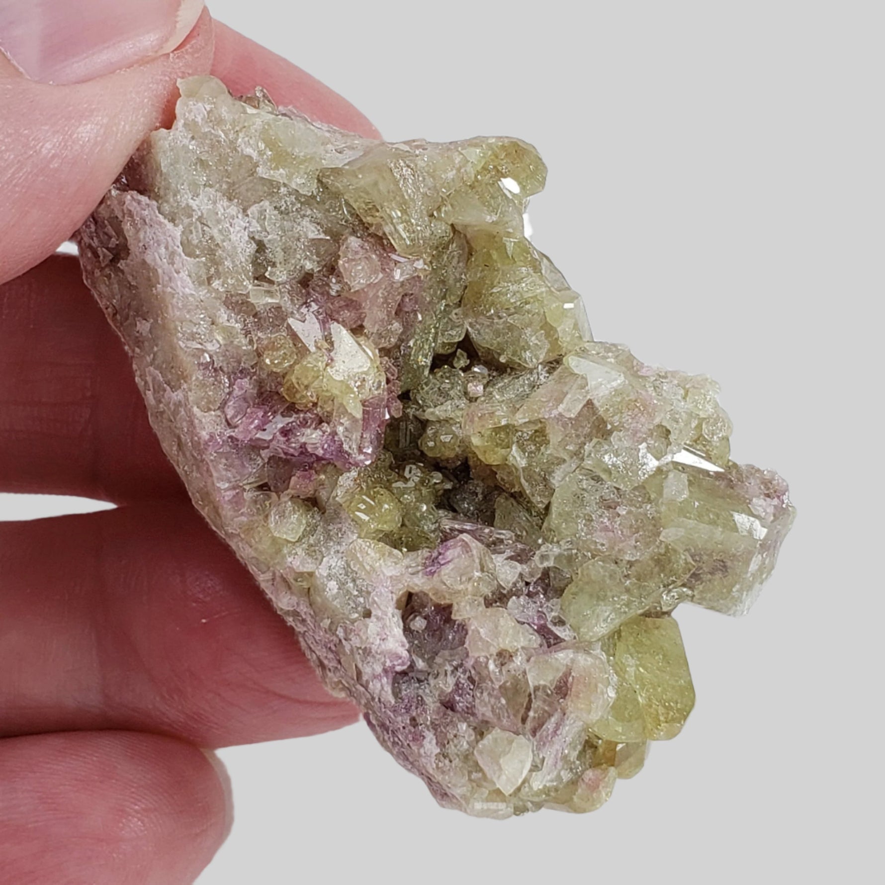 Green Vesuvianite Crystal | Large 41 Gr | Closed Jeffrey Mine | Asbestos, Quebec