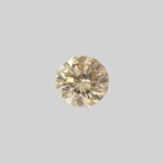  Moissanite | Round Diamond Cut | Pale Yellow | 7mm 