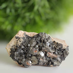 Cerussite and Barite on Galena Matrix | 35 gr | Morocco