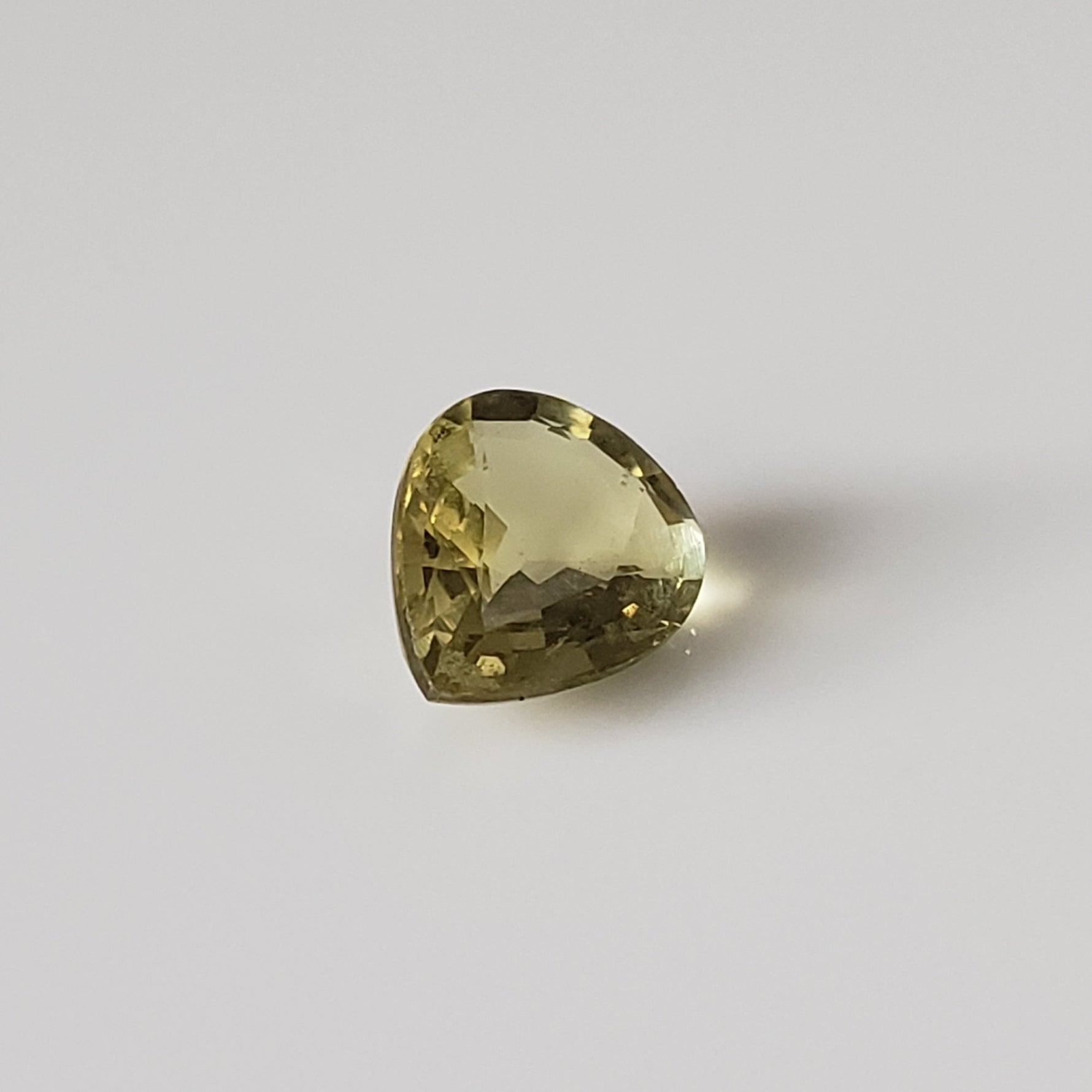   Chrysoberyl | Pear Shape Cut | Yellow | 7.3x5.8mm 1.0ct 