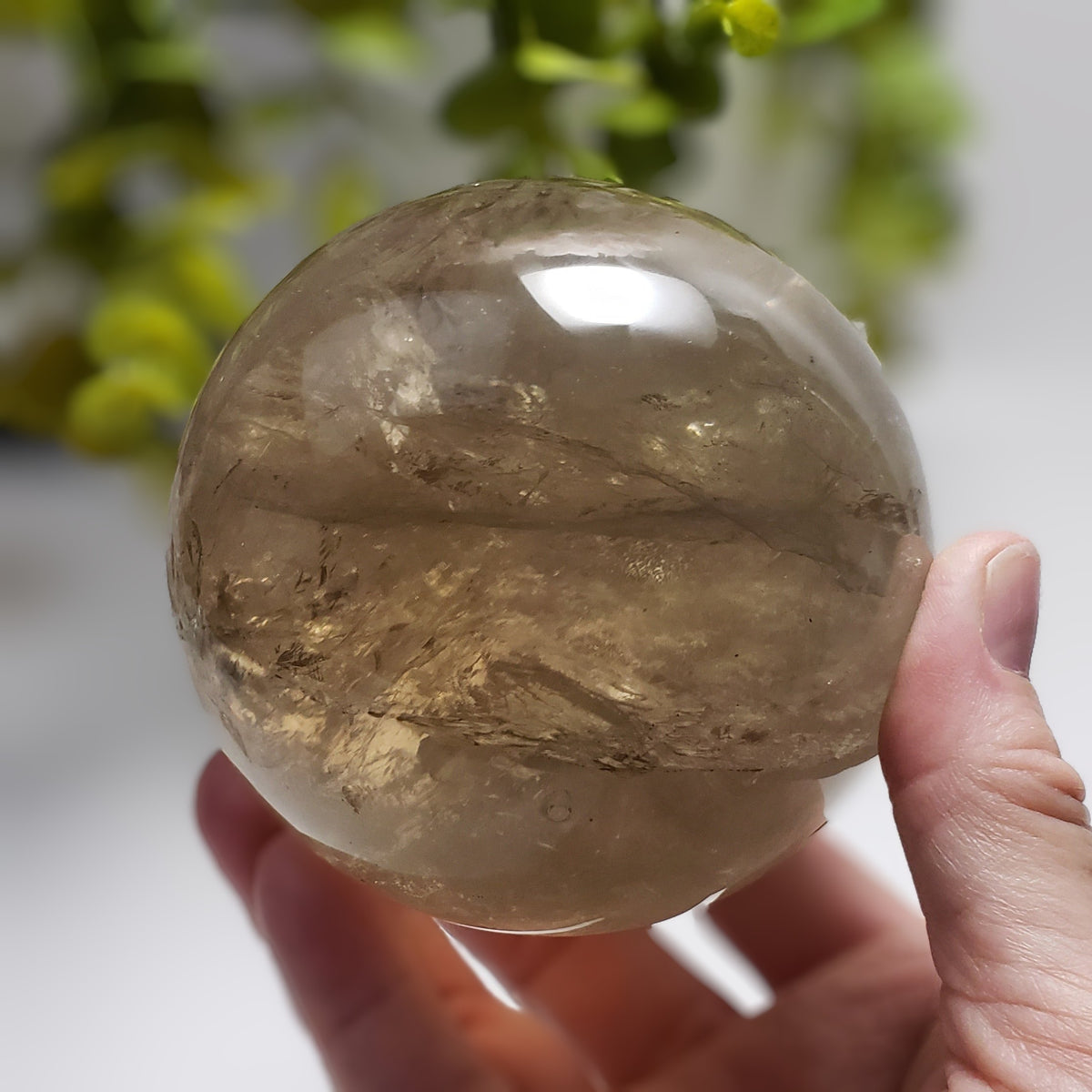 Smoky Quartz Sphere | 101 mm 4 inches | 1270 Grams | Brazil