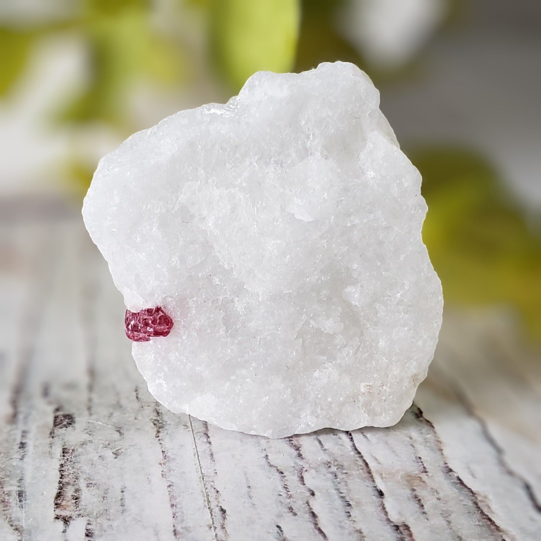 Spinel Crystal in Marble Host | Red Spinel | 23 gr, 114.8 ct | Mogok, Myanmar