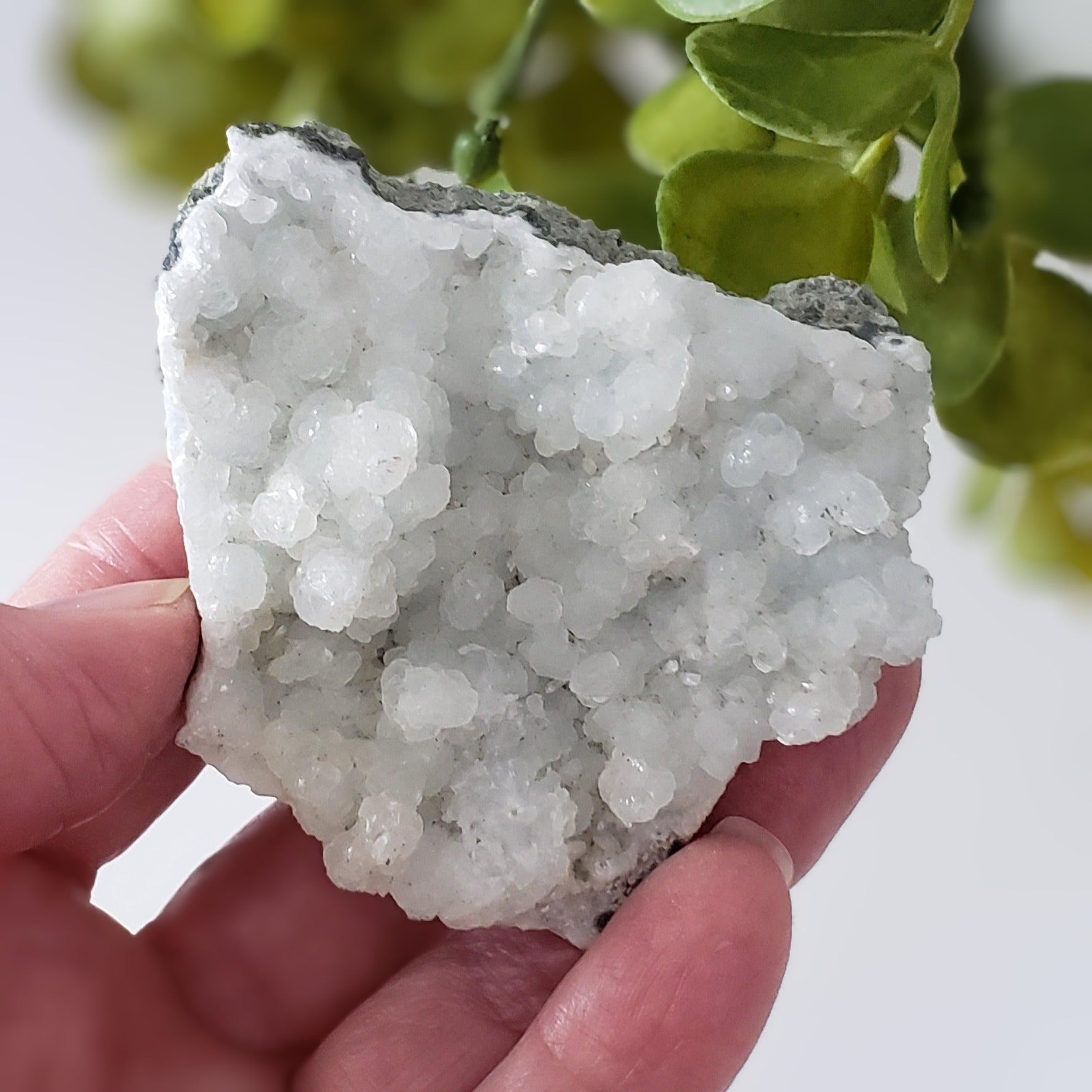  Prehnite Crystal Cluster 114 grams from India 