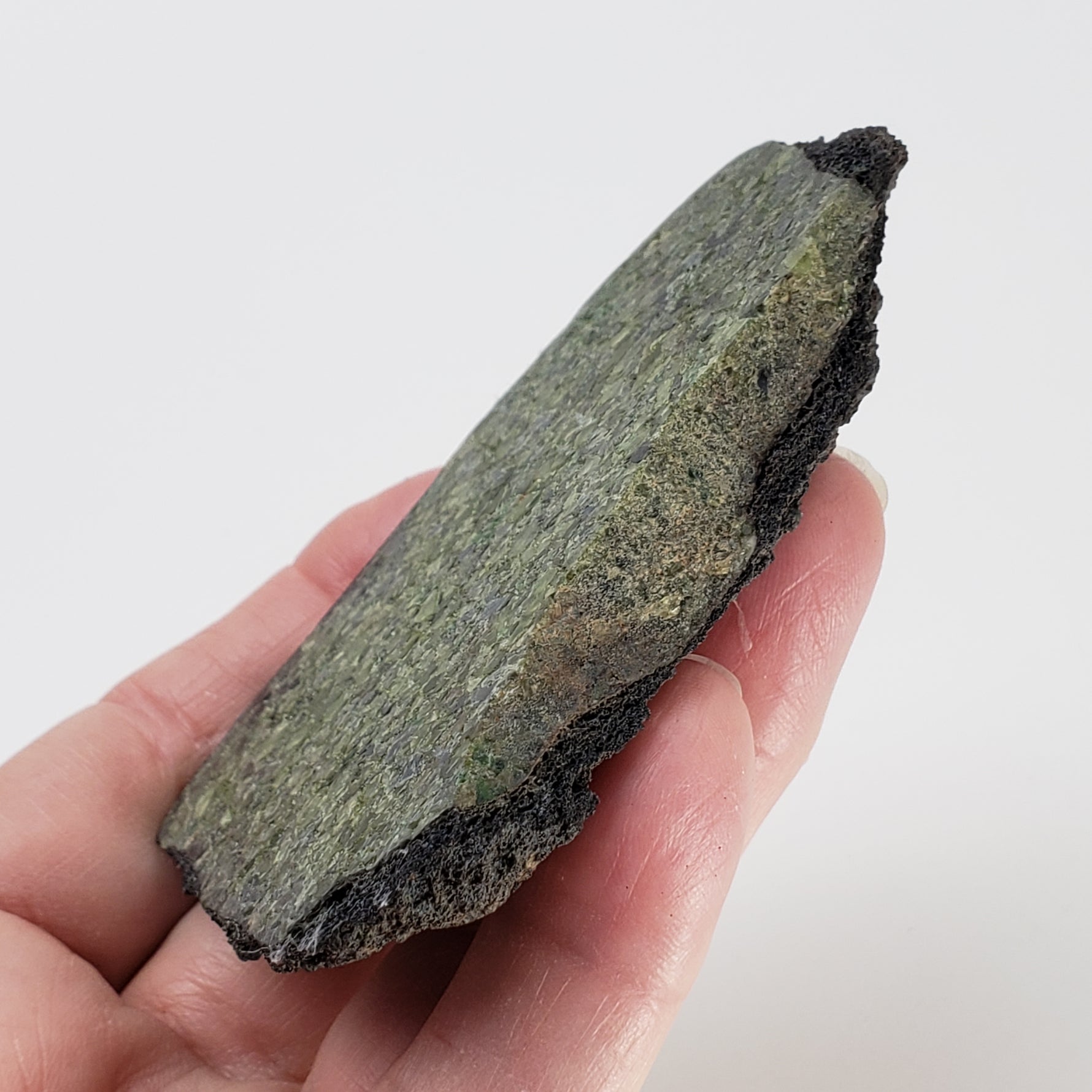   Olivine Volcanic Bomb | Lava Coated Crystal | 97 gr | Mt Shadwell Volcano, Australia 