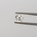  Topaz Pair | Round Cut | White | 5.5mm 