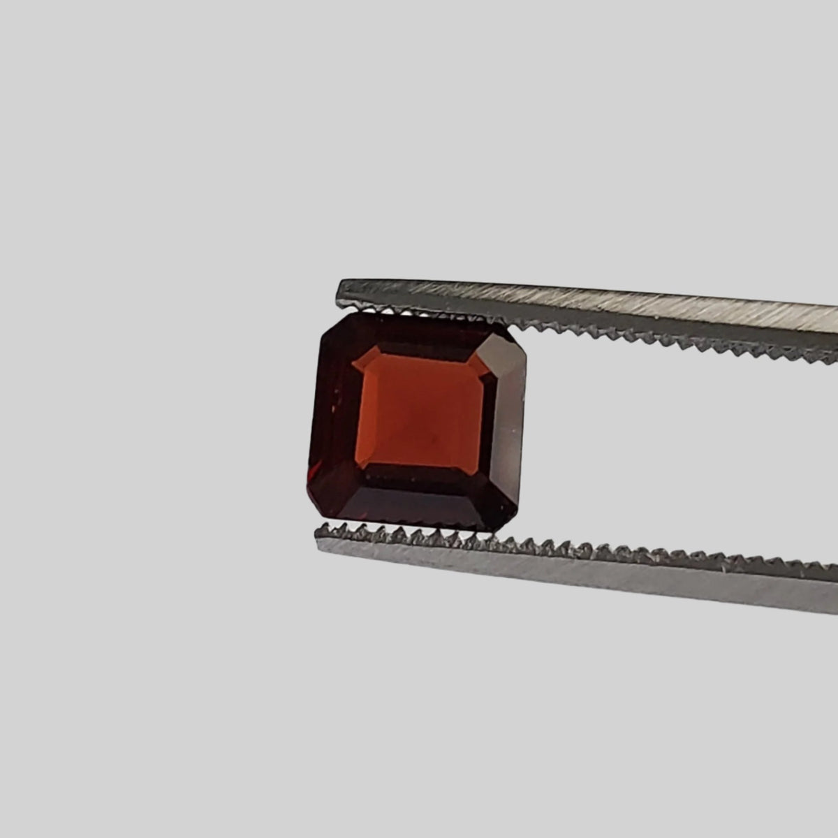 Mozambique Garnet | Square Cut | Untreated | Orange Red | 6x6mm