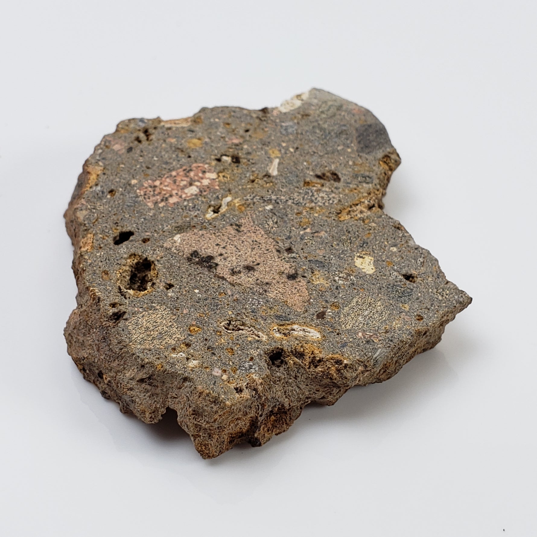  Impactite Breccia Suevite | 29.55 Grams | Chassenon, Rochechouart Structure, France 