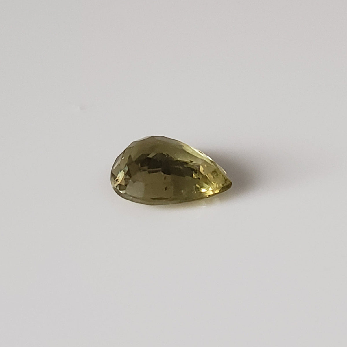   Chrysoberyl | Pear Shape Cut | Yellow | 7.3x5.8mm 1.0ct 