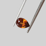   Zircon | Pear Shape Cut | Golden | 8x6mm 