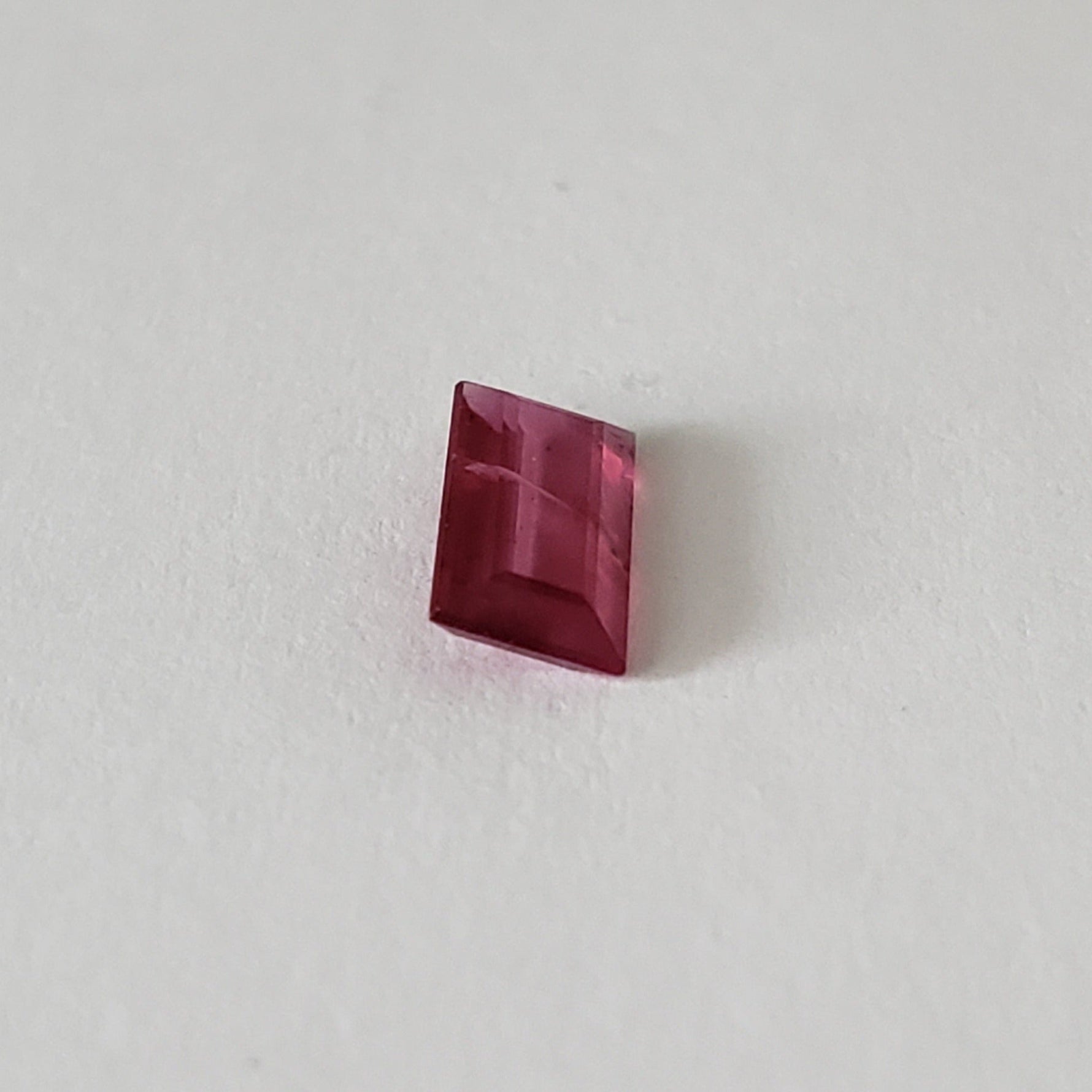Ruby | Baguette Cut | Pigeon Blood Red | 7.8x3.7mm | Madagascar