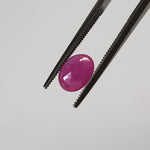 Ruby | Oval Cabochon | Pigeon Blood | 8x6mm