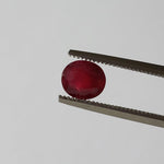 Ruby | Oval Cut | Top Pigeon Blood Red | 5.5x5mm 0.76ct | SO24 2