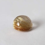 Rutile Cats Eye | Round Cabochon | 10.7mm 6.6ct