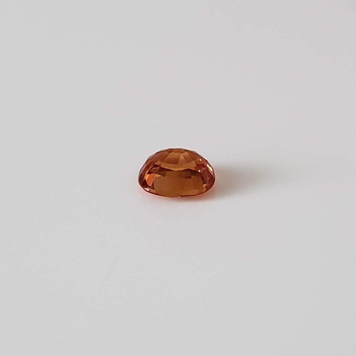 Sapphire | Oval Cut | Orange | 5x4.3mm 0.6ct 5