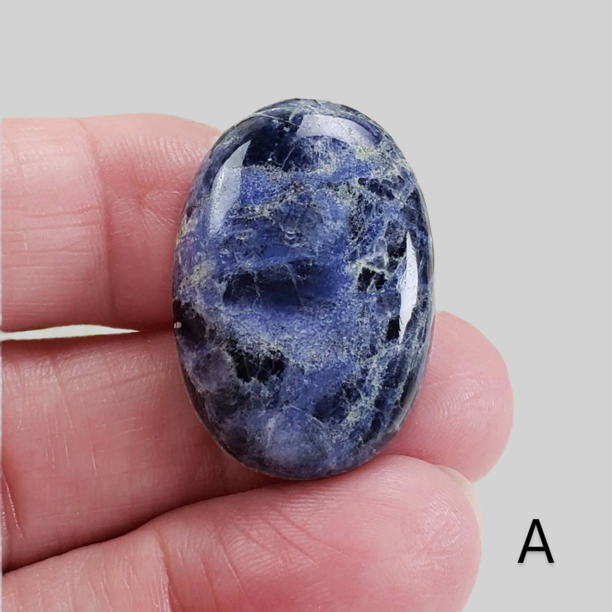  Sodalite | Oval Cabochon | Navy Blue | Various sizes | Africa 