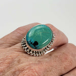   Spider Turquoise Ring | 925 Sterling Silver | Size 8 