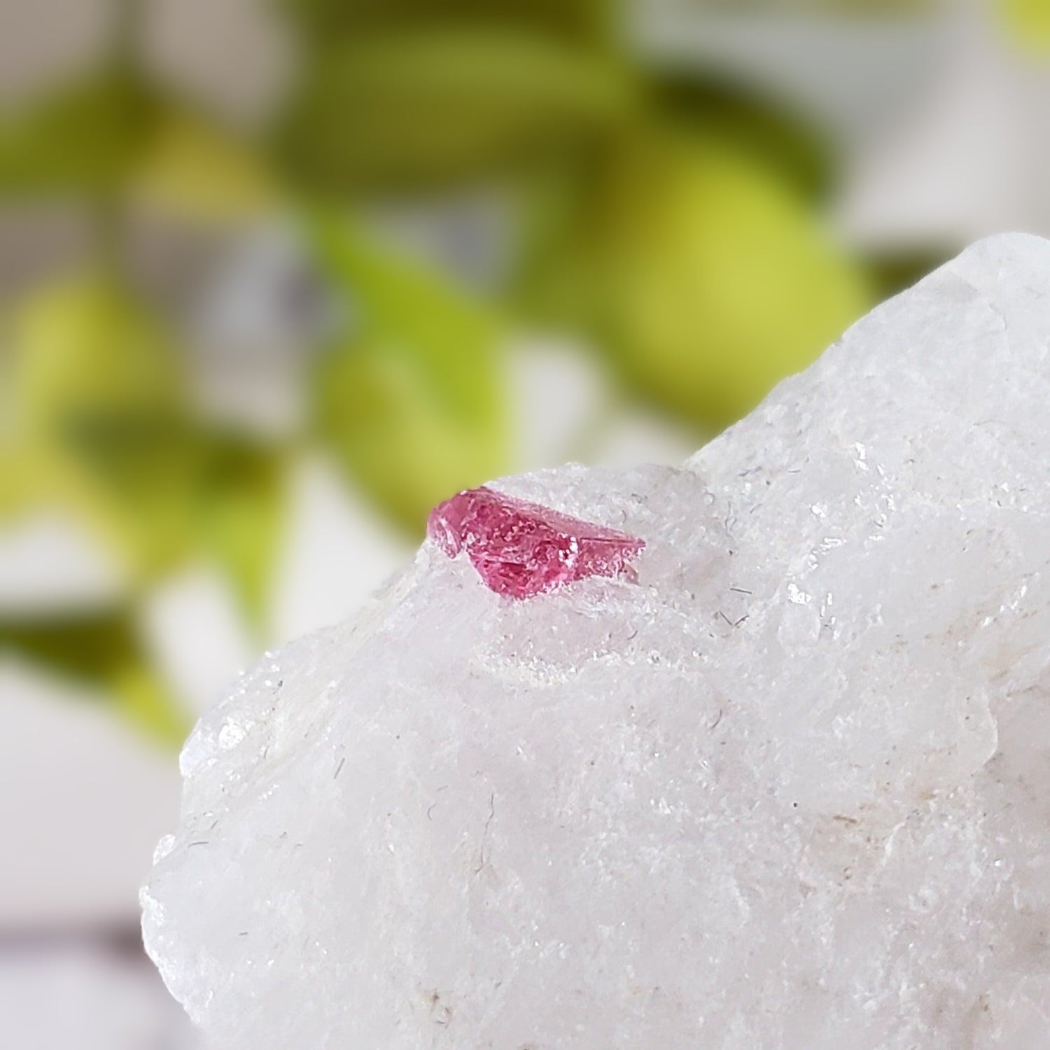 Spinel Crystal in Marble Host | Red Spinel | 29 gr, 145.7 ct | Mogok, Myanmar