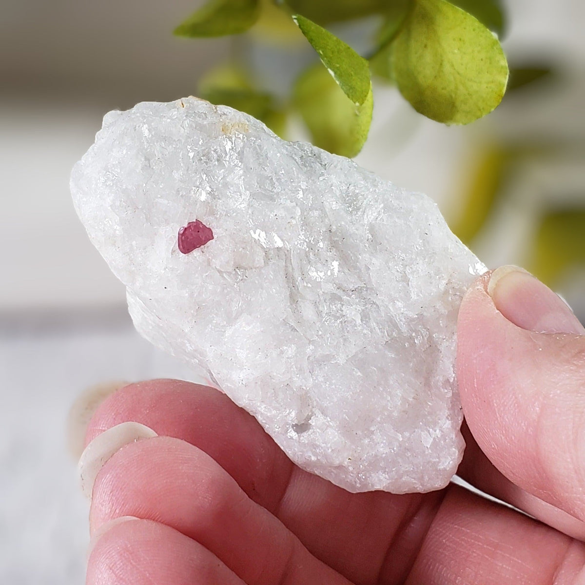 Spinel Crystal in Marble Host | Red Spinel | 98.9 gr, 494 ct | Mogok, Myanmar 3